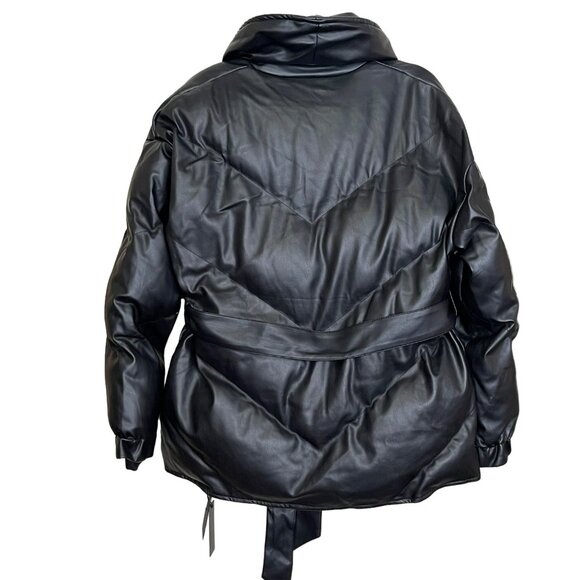 Blank NYC Black Puffer Jacket - Picture 6 of 7